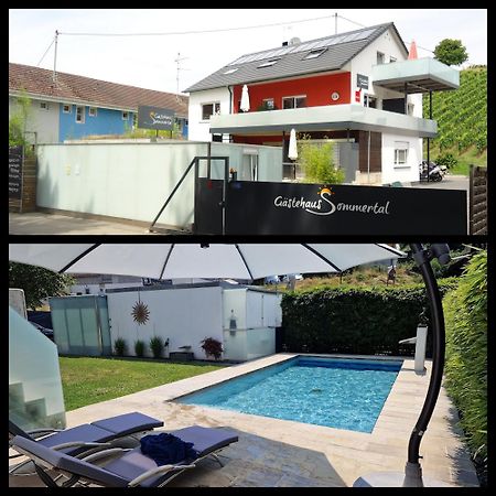 מיירסבורג Gaestehaus Sommertal Mit Pool Im Garten, Eigener Parkplatz, 800M Zum Bodensee, 300M Zur Altstadt מראה חיצוני תמונה